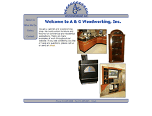 Tablet Screenshot of agwoodworking.com